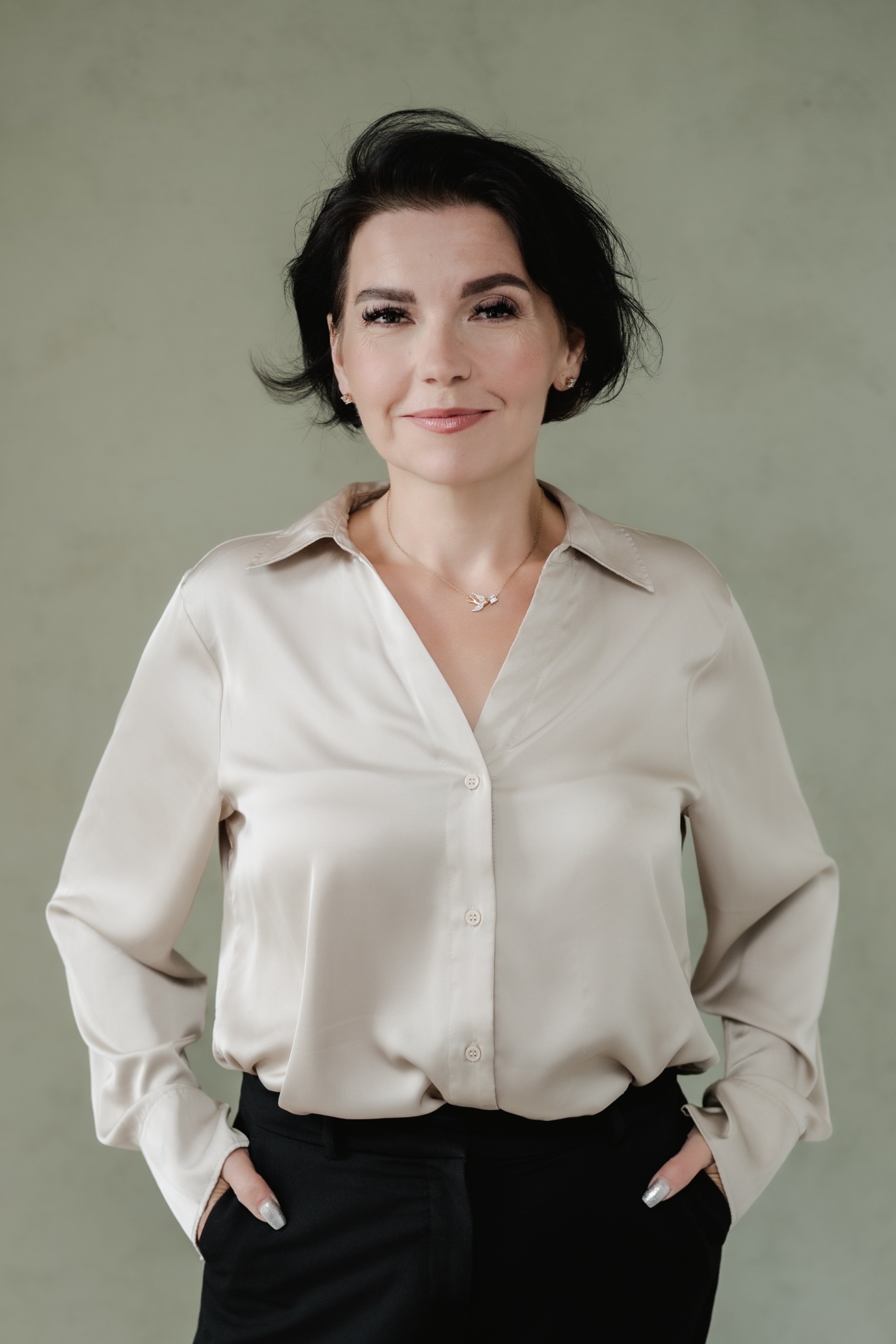 Portret van Marta Suchocka